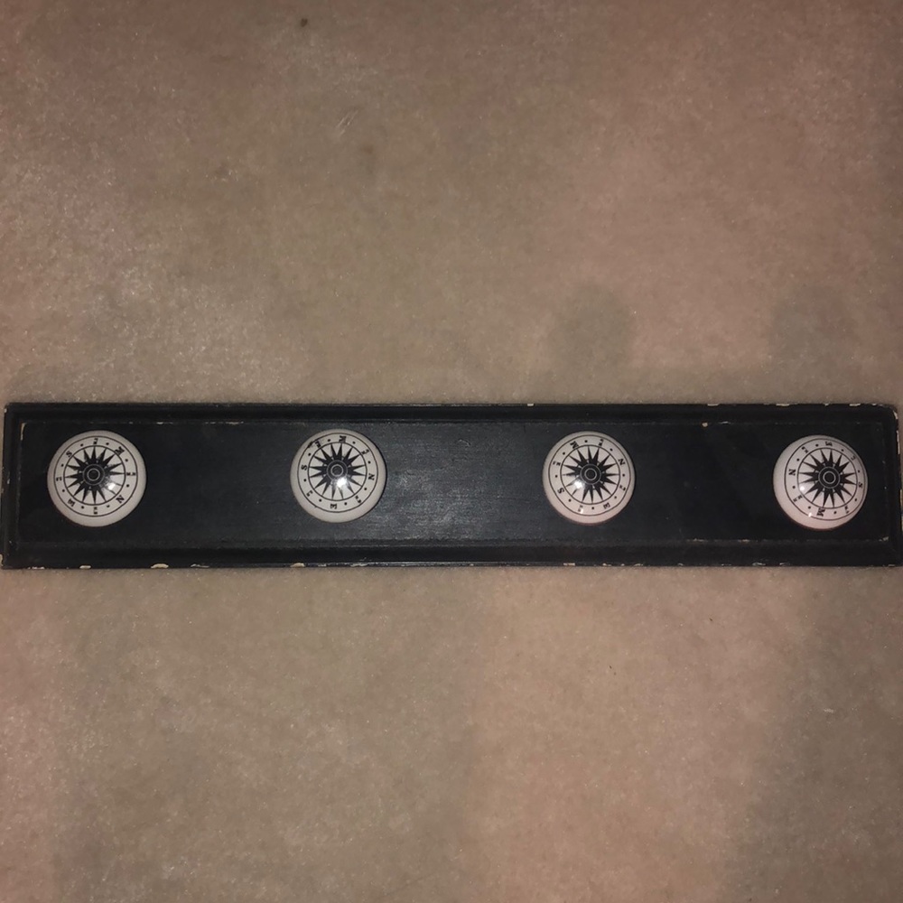 Rustic coat hanger